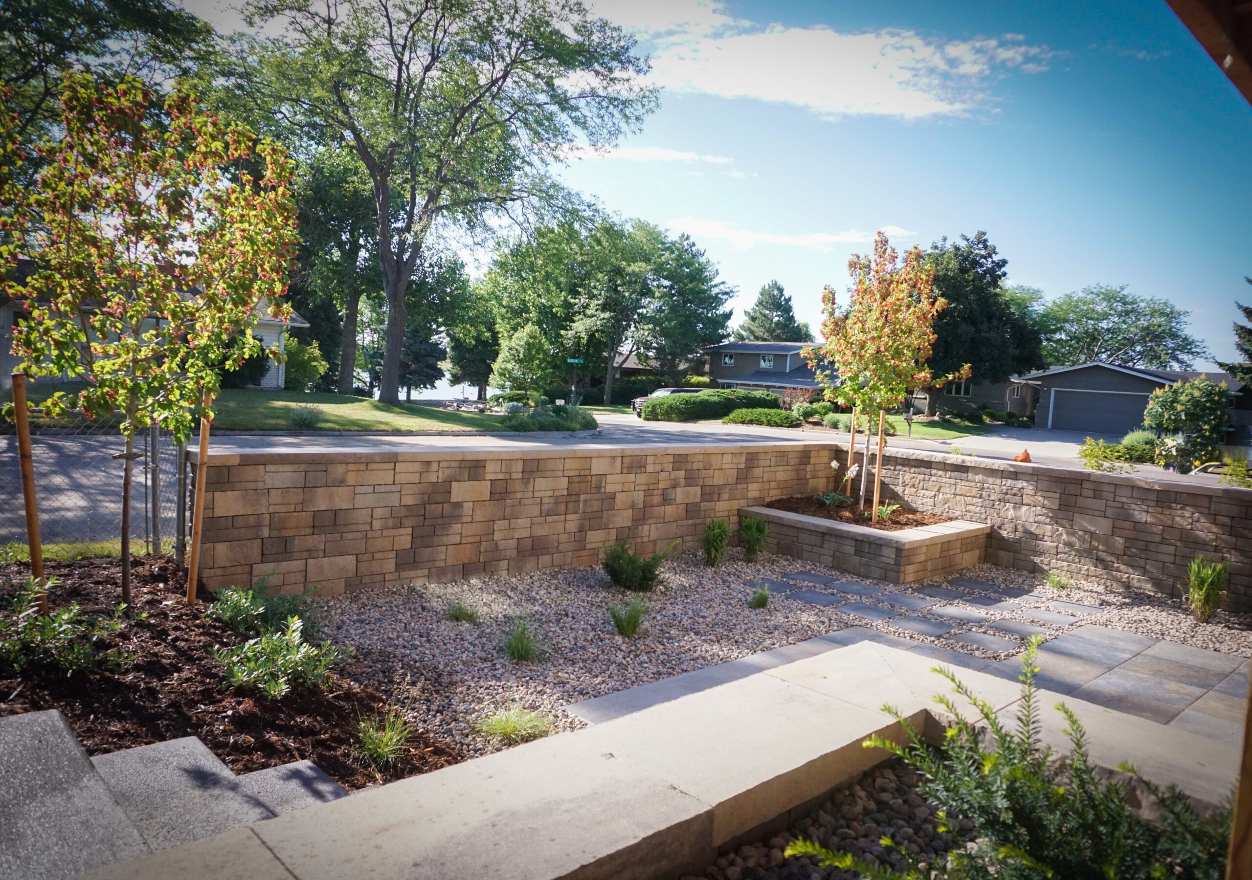 Retaining Walls and landscaping in Loveland, CO