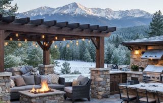 Patio Dreams in Winter: Durable Hardscaping That Lasts