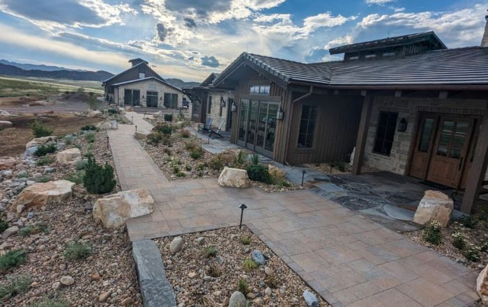 landscaping for cold-air pools in Northern Colorado